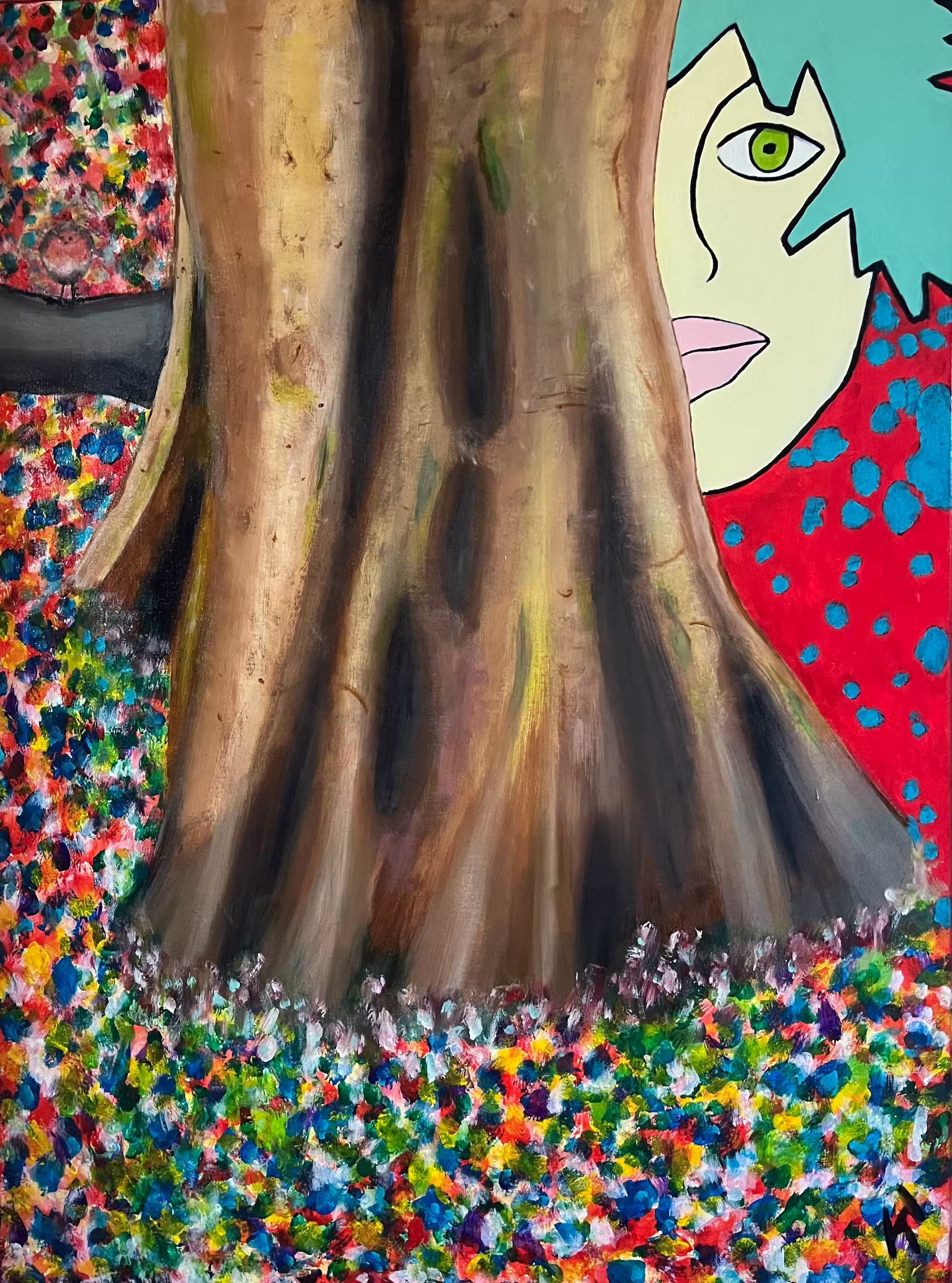 Boom - Acryl op canvas Boom - Acryl op canvas